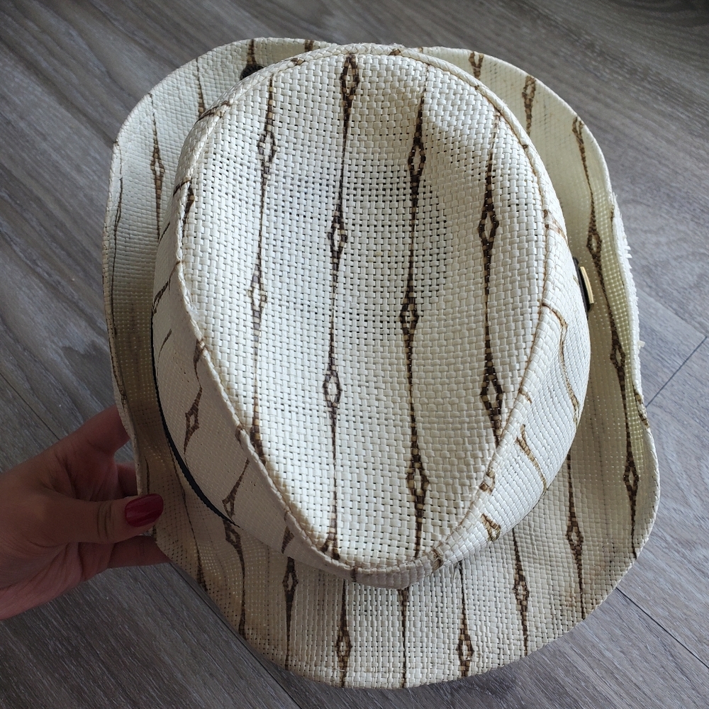 Mens Patterned Summer Hat - Picture 2 of 3